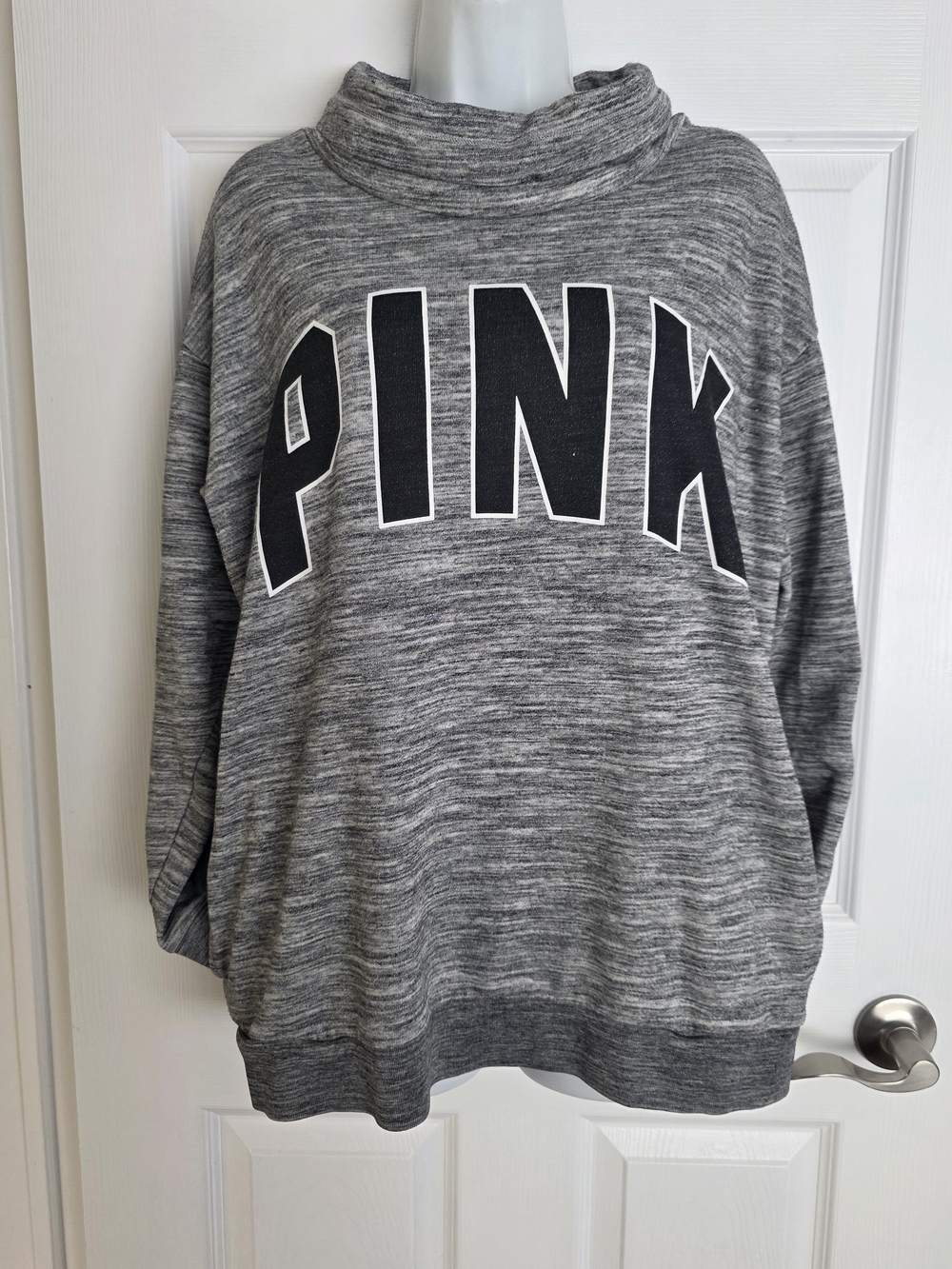Victoria's Secret PINK Grey Oversized Sweater
